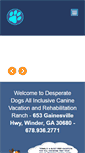 Mobile Screenshot of desperatedogsusa.com